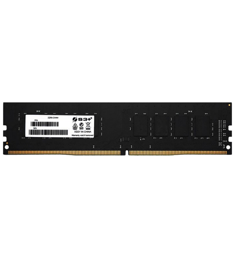 Memoria RAM para PC S3+ de 4GB S3L4N2619041 DDR4/2666MHz - Negro