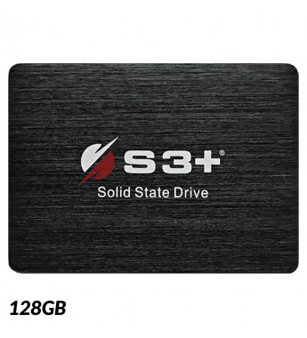 SSD 2.5" S3+ S3SSDC128 de 128GB hasta 562MB/s de Lectura - Negro