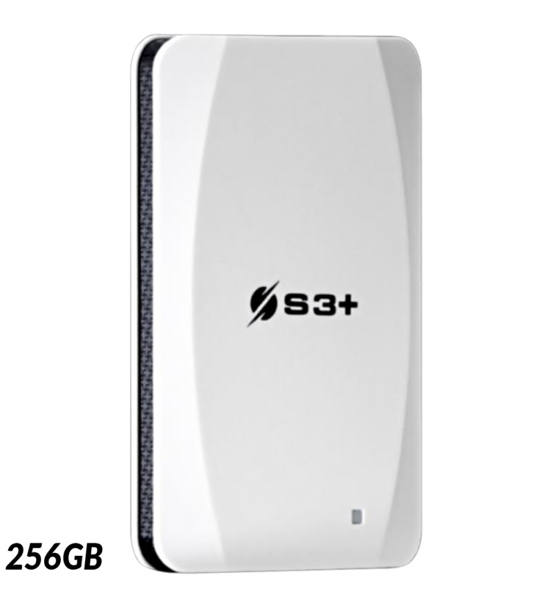 SSD Externo S3+ de 256GB Play Plus S3SSDP256 USB 3.2