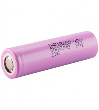 Batería para Vaper Samsung 30Q 18650 de 3000mAh 3.7V - Rosa