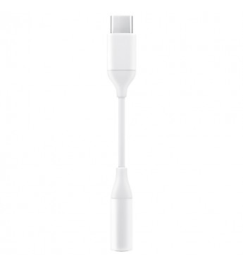 Adaptador Samsung EE-UC10JUWEGWW para auriculares USB-C a Jack 3.5mm - Blanco