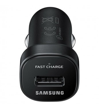 Cargador USB para Auto Samsung EP-LN930BBEGWW con Carga Rápida - Negro