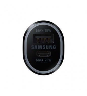 Cargador para Auto Samsung Car Charger Duo EP-L4020NBEGWW con Carga Rápida - Negro