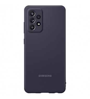 Funda para Galaxy A52 Samsung Silicone Cover EF-PA525TBEGWW - Negro