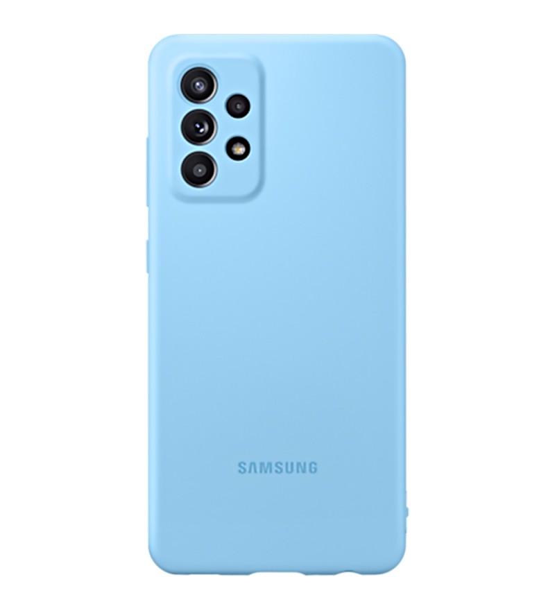 Funda para Galaxy A52 Samsung Silicone Cover EF-PA525TLEGWW - Azul