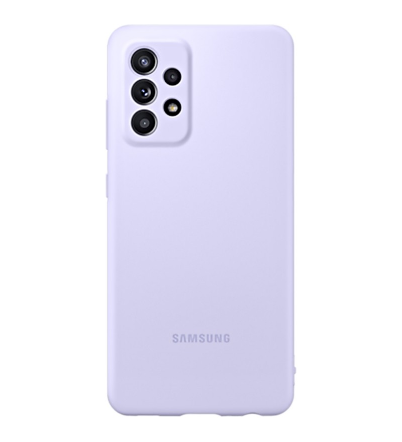 Funda para Galaxy A52 Samsung Silicone Cover EF-PA525TVEGWW - Violeta