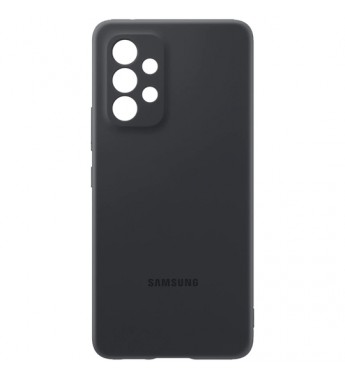 Funda para Galaxy A53 Samsung Silicone Cover EF-PA536TBEGWW - Negro