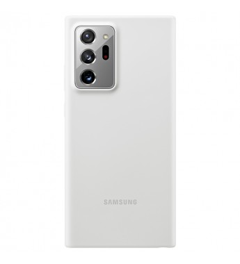 Funda Samsung para Galaxy Note20 Ultra Silicone Cover EF-PN985TWEGWW - Blanco