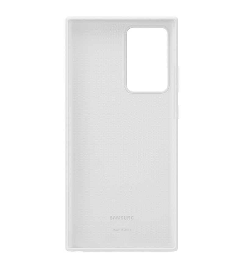 Funda Samsung para Galaxy Note20 Ultra Silicone Cover EF-PN985TWEGWW - Blanco