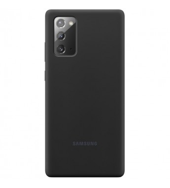 Funda para Galaxy Note20 Samsung Silicone Cover EF-PN980TBEGWW - Negro