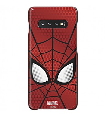 Funda Samsung para Galaxy S10+ Marvel Smart Cover GP-G975HIFGHWD - Spider-Man - Rojo