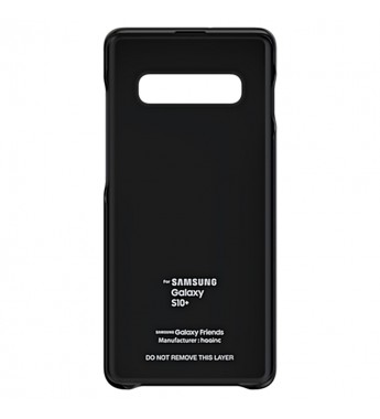 Funda Samsung para Galaxy S10+ Marvel Smart Cover GP-G975HIFGHWE - Negro - Avengers Logo