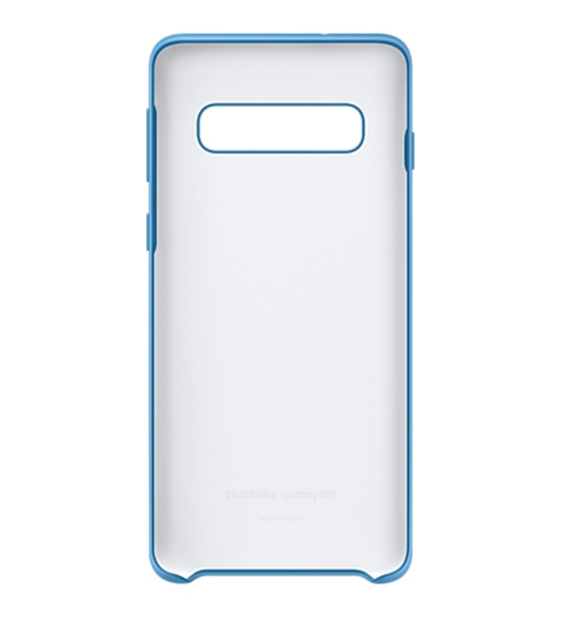 Funda Samsung para Galaxy S10 Silicone Cover EF-PG973TLEGWW - Azul