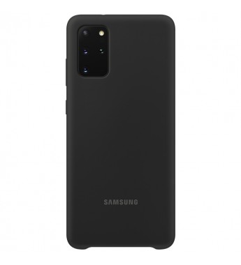 Funda para Galaxy S20+ Samsung Silicone Cover EF-PG985TBEGWW - Negro