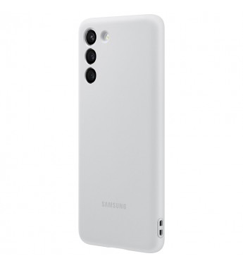 Funda para Galaxy S21 Samsung Silicone Cover EF-PG991TJEGWW - Light Gray