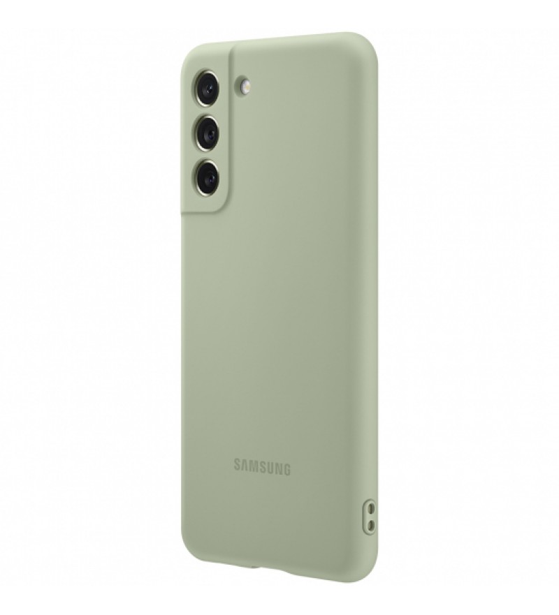Funda para Galaxy S21 FE Samsung Silicone Cover EF-PG990TMEGWW - Olive