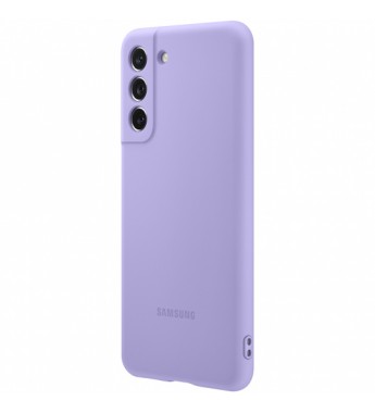 Funda para Galaxy S21 FE Samsung Silicone Cover EF-PG990TVEGWW - Lavender