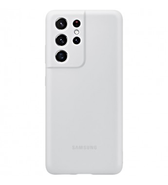 Funda para Galaxy S21 Ultra 5G Samsung Silicone Cover EF-PG998TJEGWW - Light Gray