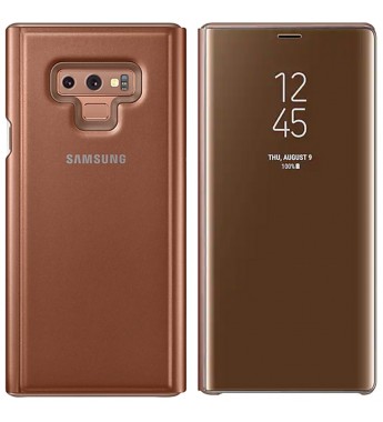 Funda Samsung para Galaxy Note9 Clear View Standing Cover EF-ZN960CAEGWW - Marrón