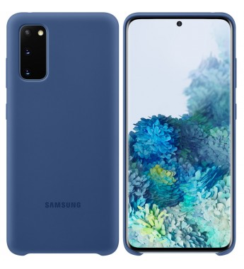 Funda para Galaxy S20 Samsung Silicone Cover EF-PG980TNEGWW - Azul