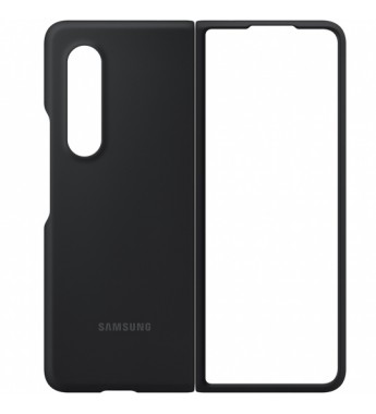 Funda para Samsung Galaxy Z Fold3 Silicone Cover EF-PF926TBEGWW - Negro