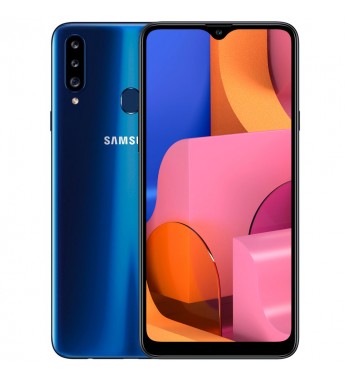 Smartphone Samsung Galaxy A20s SM-A207M DS 3/32GB 6.5" 13+8+5/8MP A9.0 - Azul (Gar. PY/UY/ARG)