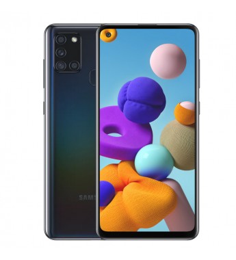 Smartphone Samsung Galaxy A21s SM-A217M DS 4/128GB 6.5 48+8+2+2/13MP A10 - Negro (Gar. PY/UY/ARG)