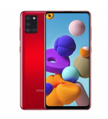 Smartphone Samsung Galaxy A21s SM-A217M DS 4/64GB 6.5" 48+8+2+2/13MP A10 - Rojo (Gar. BR)