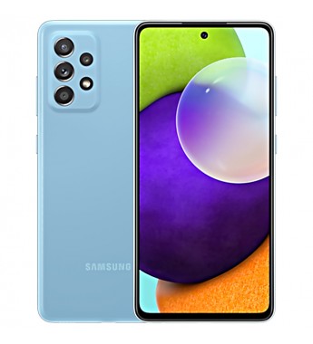 Smartphone Samsung Galaxy A52 SM-A525M DS 6/128GB 6.5" 64+12+5+5/32MP A11 - Awesome Blue (Gar. PY/UY/ARG)