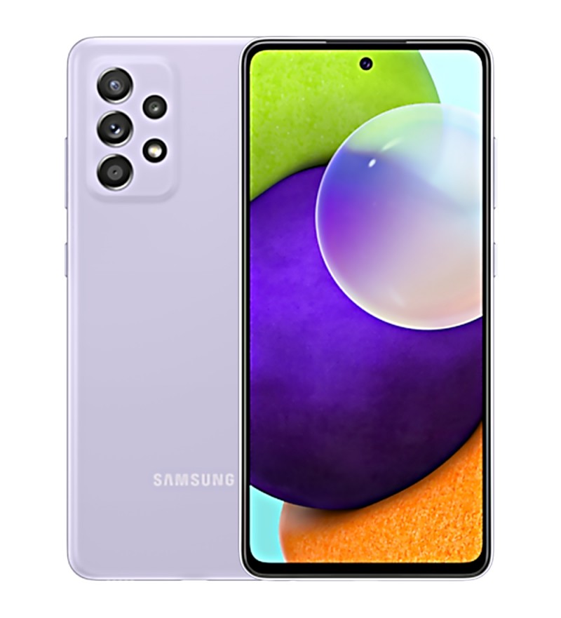 Smartphone Samsung Galaxy A52 SM-A525M DS 6/128GB 6.5" 64+12+5+5/32MP A11 - Awesome Violet
