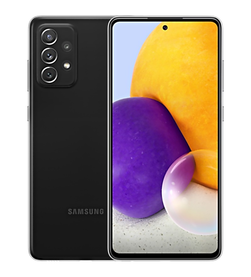 Smartphone Samsung Galaxy A72 SM-A725M DS 6/128GB 6.7" 64+8+12+5/32MP A11 - Awesome Black