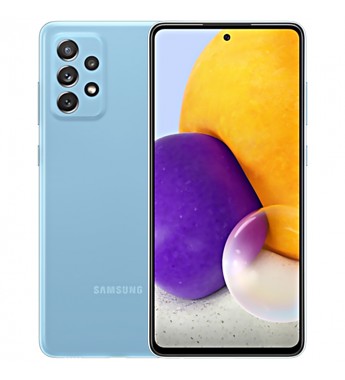 Smartphone Samsung Galaxy A72 SM-A725M DS 6/128GB 6.7" 64+8+12+5/32MP A11 - Awesome Blue
