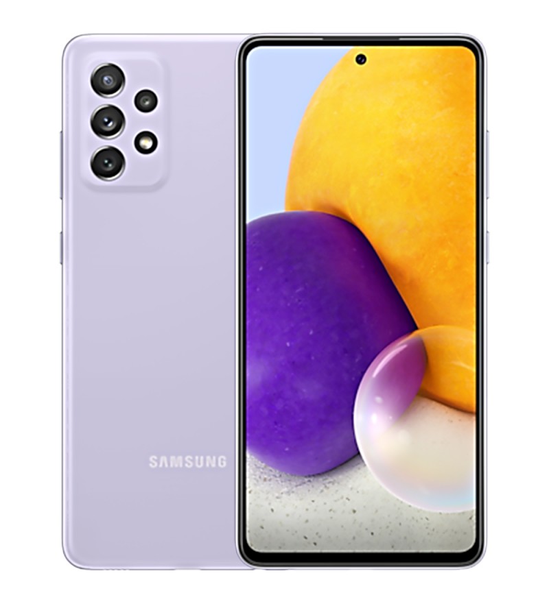Smartphone Samsung Galaxy A72 SM-A725M DS 6/128GB 6.7" 64+8+12+5/32MP A11 - Awesome Violet