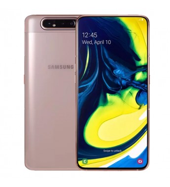 Smartphone Samsung Galaxy A80 SM-A805F SS 8/128GB 6.7" 48MP+8MP+HQVGA A9.0 - Angel Gold