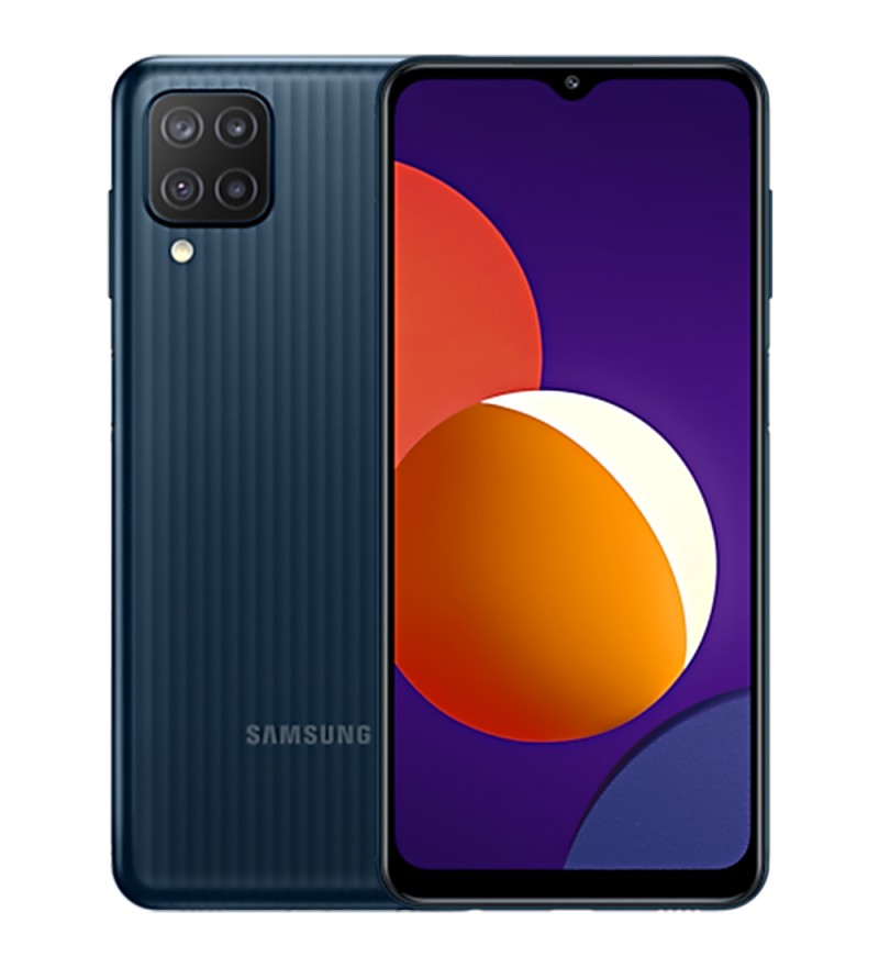 Smartphone Samsung Galaxy M12 SM-M127F SS 4/128GB 6.5" 48+5+2+2/8MP A11 - Negro