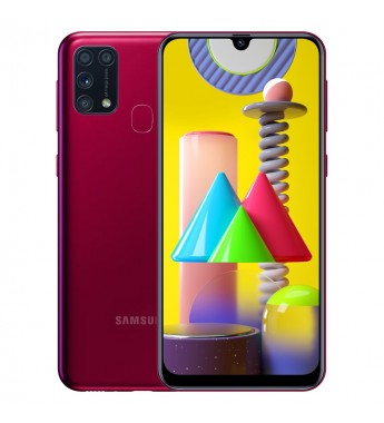 Smartphone Samsung Galaxy M31 SM-M315F DS 6/128GB 6.4" 64+8+5+5/32MP A10 - Rojo (GAR. PY/UY/ARG)