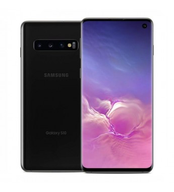 Smartphone Samsung Galaxy S10 SM-G973F DS 8/128GB 6.1" 12+12+16/10MP A9.0 - Negro (GAR. PY/UY/ARG)