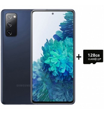 Smartphone Samsung Galaxy S20 FE SM-G780G DS 6/256GB 6.5" 12+8+12/32MP A10 - Cloud Navy + Tarjeta microSD de 128GB