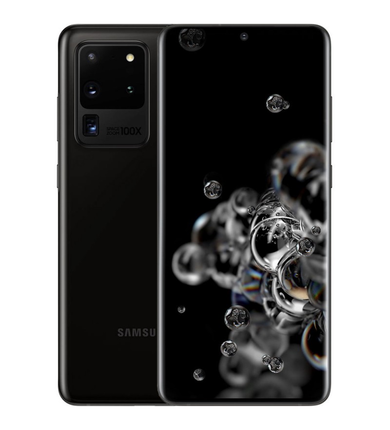 Smartphone Samsung Galaxy S20 Ultra SM-G988B SS 12/128GB 6.9" 12+108+48+Depth/40MP A10 - Cosmic Black (Gar. PY/UY/ARG)