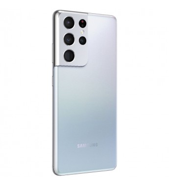 Smartphone Samsung Galaxy S21 Ultra SM-G998B DS 12/256GB 6.8" 12+108+10+10/40MP A11 - Phantom Silver (Gar. PY/UY/ARG)
