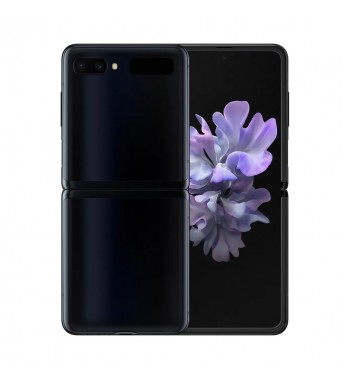 Smartphone Samsung Galaxy Z Flip SM-F700 SS 8/256GB 6.7" 12+12/10MP A10 - Mirror Black (GAR. PY/UY/ARG)
