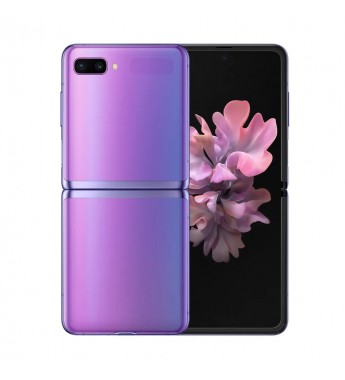 Smartphone Samsung Galaxy Z Flip SM-F700 SS 8/256GB 6.7" 12+12/10MP A10 - Mirror Purple (GAR. PY/UY/ARG)