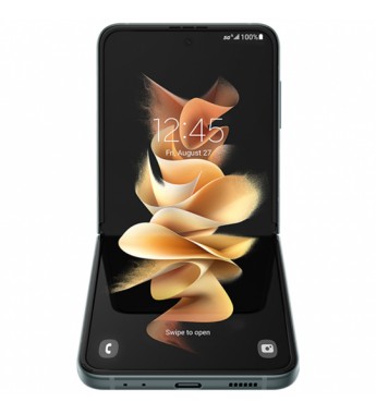 Smartphone Samsung Galaxy Z Flip3 SM-F711B 5G SS 8/256GB 6.7" 12+12/10MP A11 - Green (GAR. PY/UY/ARG)
