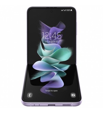 Smartphone Samsung Galaxy Z Flip3 SM-F711B 5G SS 8/128GB 6.7" 12+12/10MP A11 - Lavender (GAR. PY/UY/ARG)