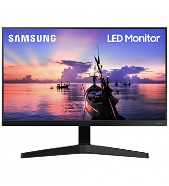 Monitor LED Samsung de 22" FHD LF22T350FHLXZX HDMI/VGA/75Hz - Negro