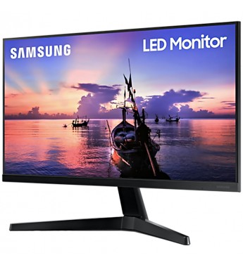 Monitor LED Samsung de 24" FHD LF24T350FHLXZX HDMI/VGA/75Hz - Negro