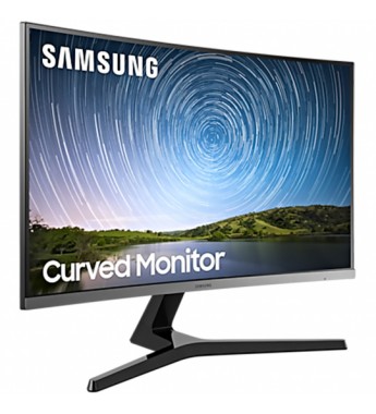 Monitor LED Curvo Samsung de 27" FHD LC27R500FHLXZP HDMI/VGA/60Hz - Negro/Plata