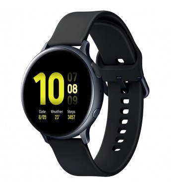 Smartwatch Samsung Galaxy Watch Active2 SM-R820 de 44 mm con Wi-Fi/NFC - Aqua Black (GAR. PY/UY/ARG)