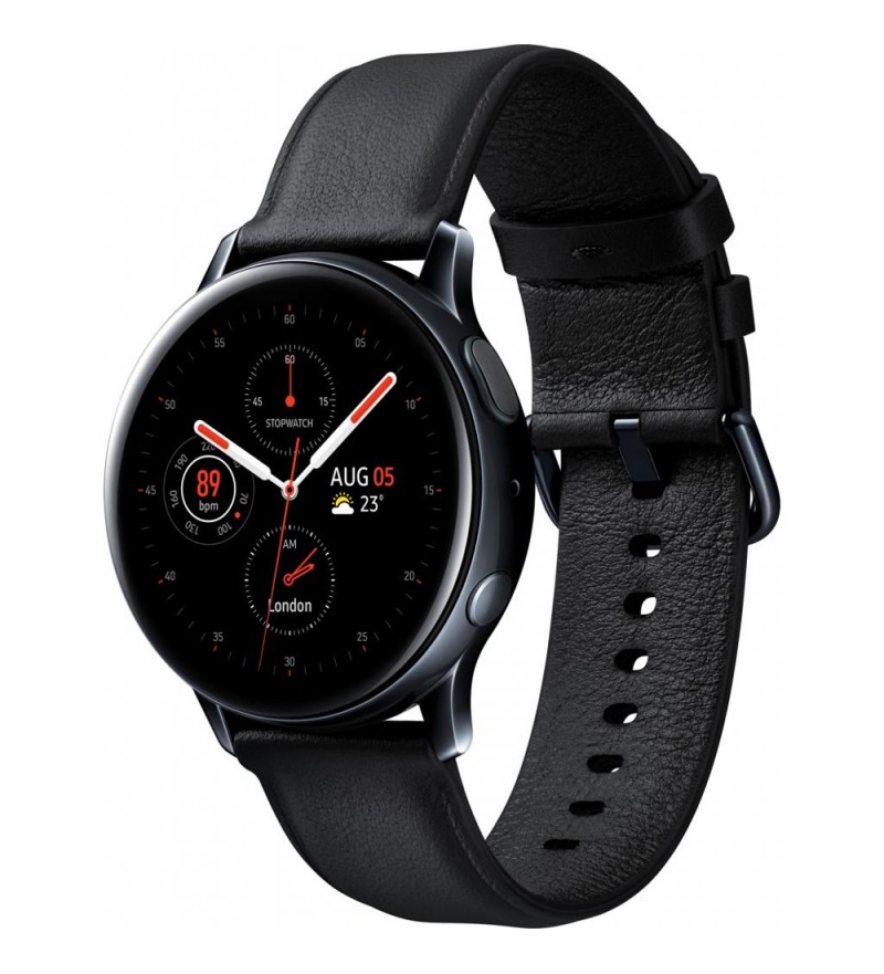 Smartwatch Samsung Galaxy Watch Active2 SM-R820NSKAUPO de 44 mm con Wi-Fi/NFC - Black (GAR. PY/UY/ARG)