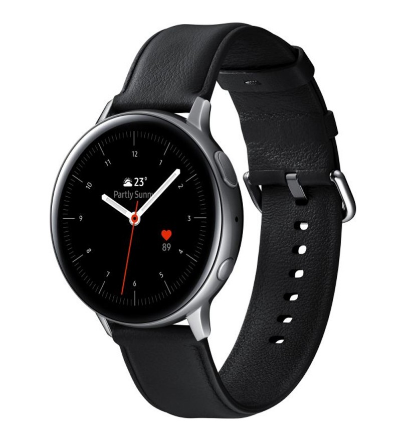 Smartwatch Samsung Galaxy Watch Active2 SM-R820ST de 44 mm con Wi-Fi/NFC - Plata (GAR. PY/UY/ARG)